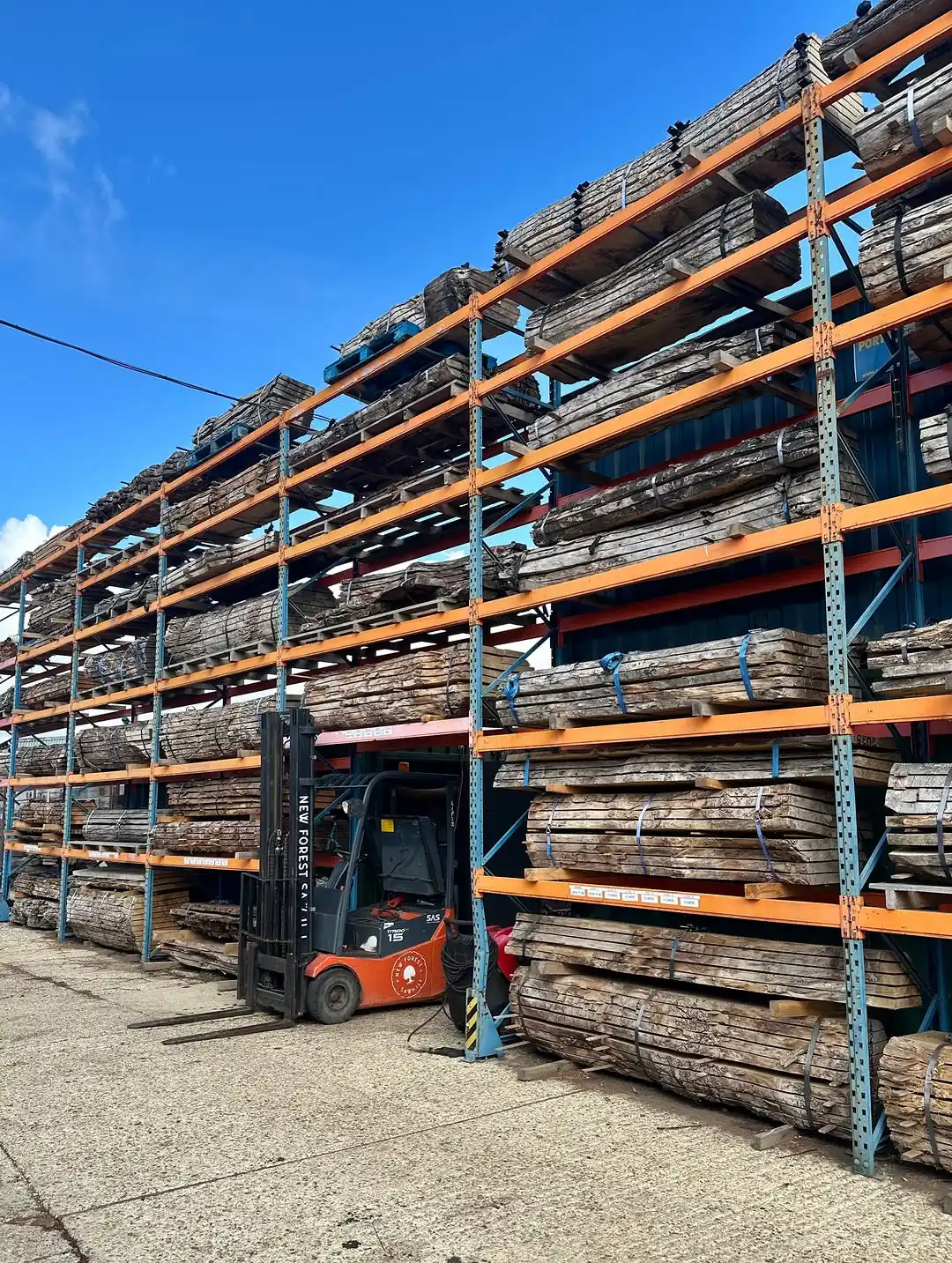 Visited our sawmill recently?  We have a wide range of live edge timber slabs...